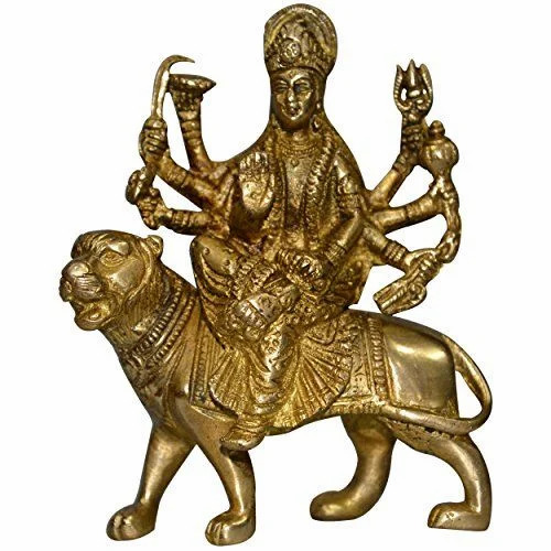 Brass Durga Statue