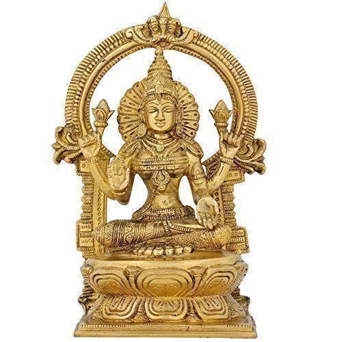 Brass Goddess Laxmi Statue