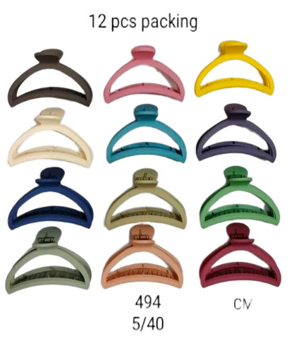 Butterfly Plain Hair Clips