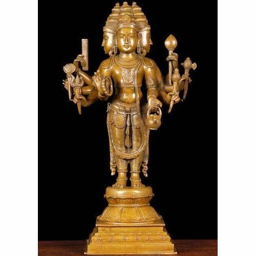 Ceramic Brahma Statue