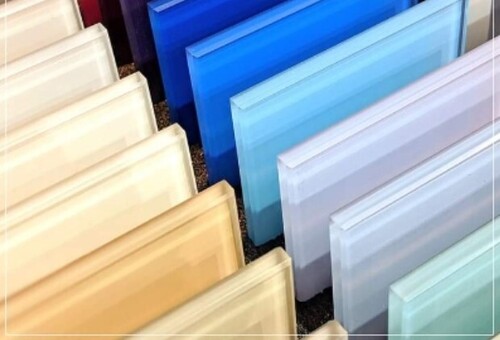 Colored Lacquered Glass - Features: Anti Crack