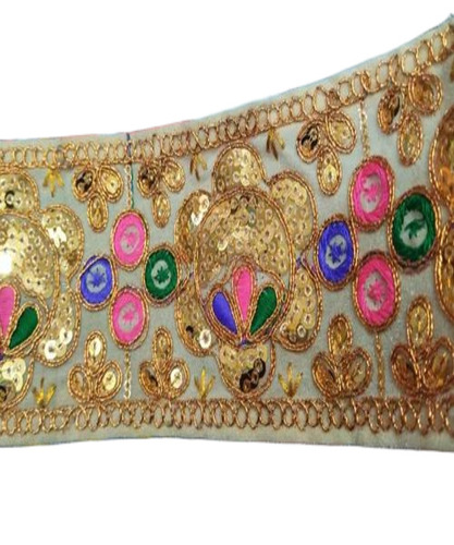 Fancy Designer Golden Lace