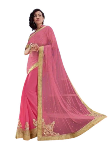 Georgette Net Saree