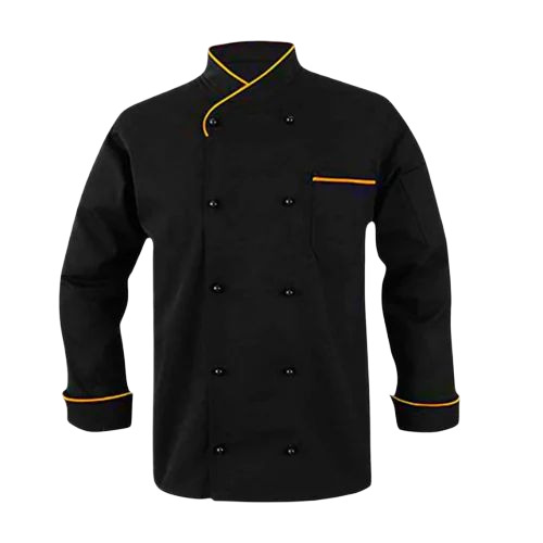 Men Black Chef Coat