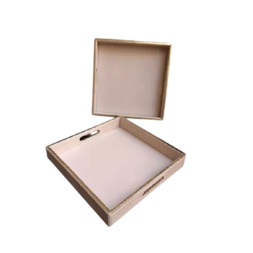 Plain Leather Tray