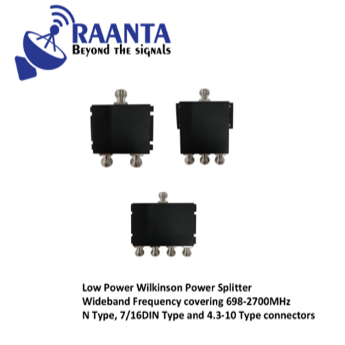 Power Splitter Covering N Type 7/16DIN Type and 4.3-10 Type connectors