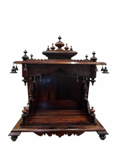Rosewood Pooja Wooden Temple