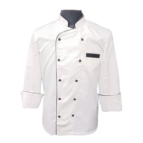 White Plain Cotton Chef Coat
