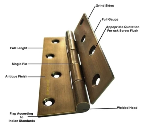 Antique Finish Door Hinges
