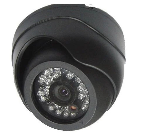 Black Color Cctv Dome Camera