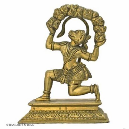 Brass Hanuman Statue
