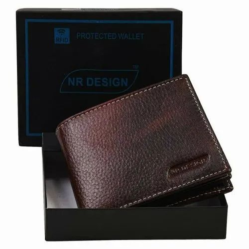 Brown Color Genuine Leather Wallet For Men