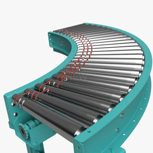 Curved Roller Conveyor