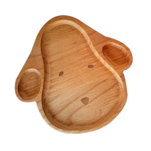 Designer Wooden Snack Plate
