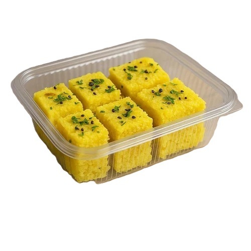 Disposable Plastic Hinged Food Box