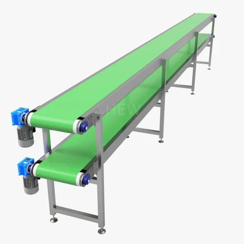 Double Decker Flat Belt Conveyor