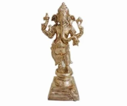 Edampuri Standing Ganesh God Statue