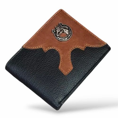Foldable Genuine Leather Wallet