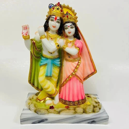 Hindu Lord Radha Krishna Statues