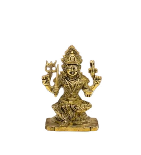 Karumari Amman Goddess Brass Statue