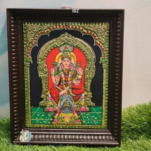Karumari Amman Tanjore Painting