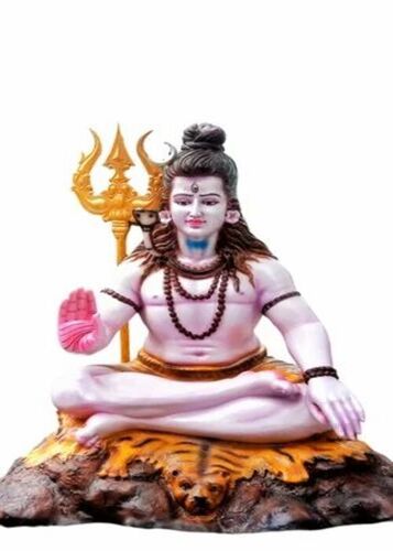 Marble Mahadev Statue