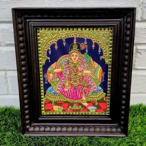 Meenakshi Amman Tanjore Painting