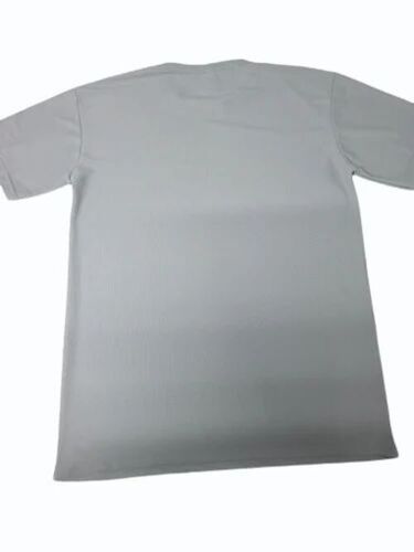 Men Round Neck Plain T Shirt