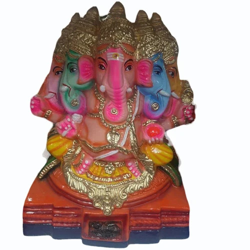 Multicolor Ganesh God Statue