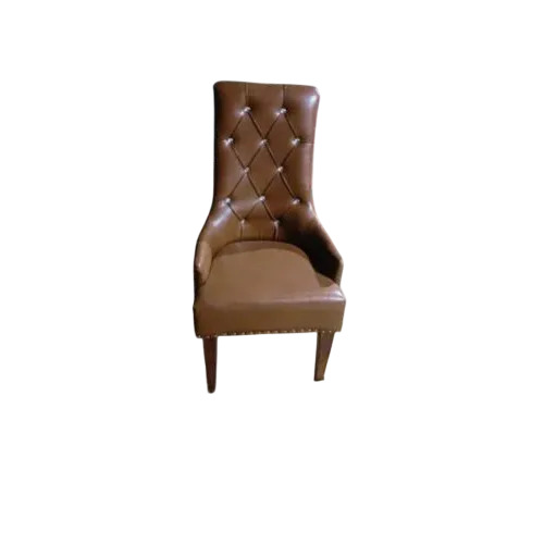 Polished Teak Wood Restaurant Chairs