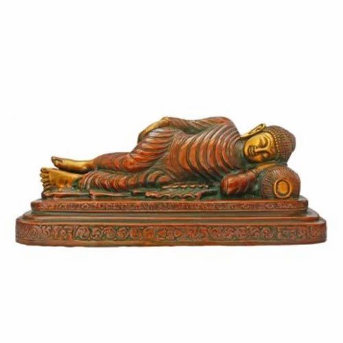 Relaxing Buddha Statue