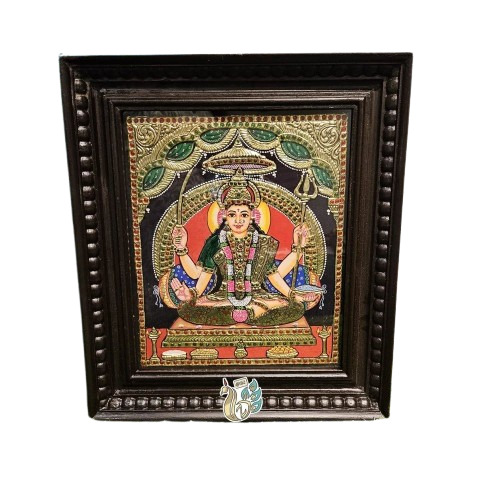 Santoshi Maa Tanjore Painting