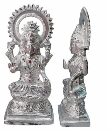 Silver Saraswati Statue