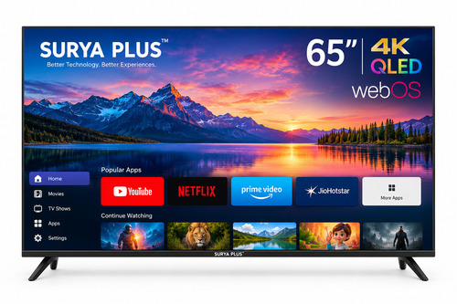 Surya Plus 65 Inch 4k Google Smart Led TV