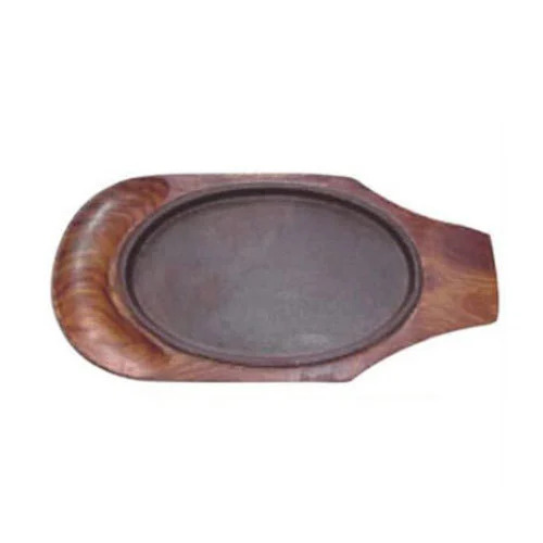 Wooden Cavity Sizzler Plate