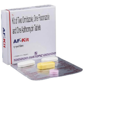 A F Kit 1000mg 750mg 150mg Tablet 4s