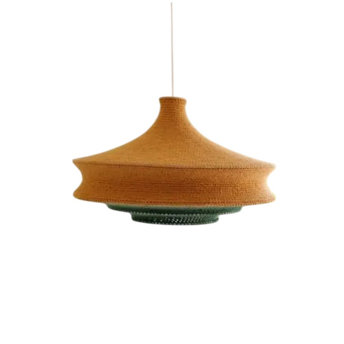 Modern Crochet Pendant Light