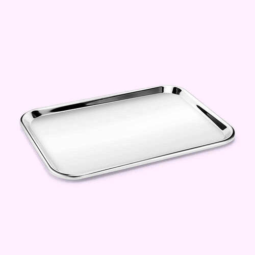 Rectangular Stainless Steel Tray