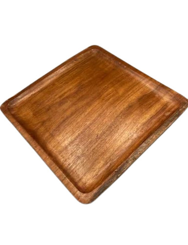 Square Wooden Serving Platter
