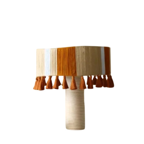 Woven Drum Chandelier