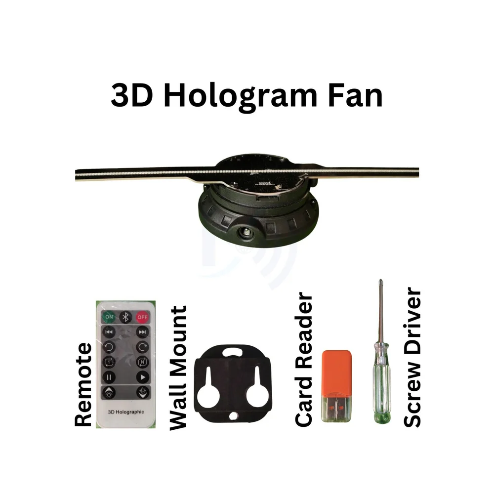 3D Hologram Fan 42cm