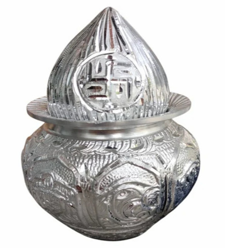 900ml Silver Kalash