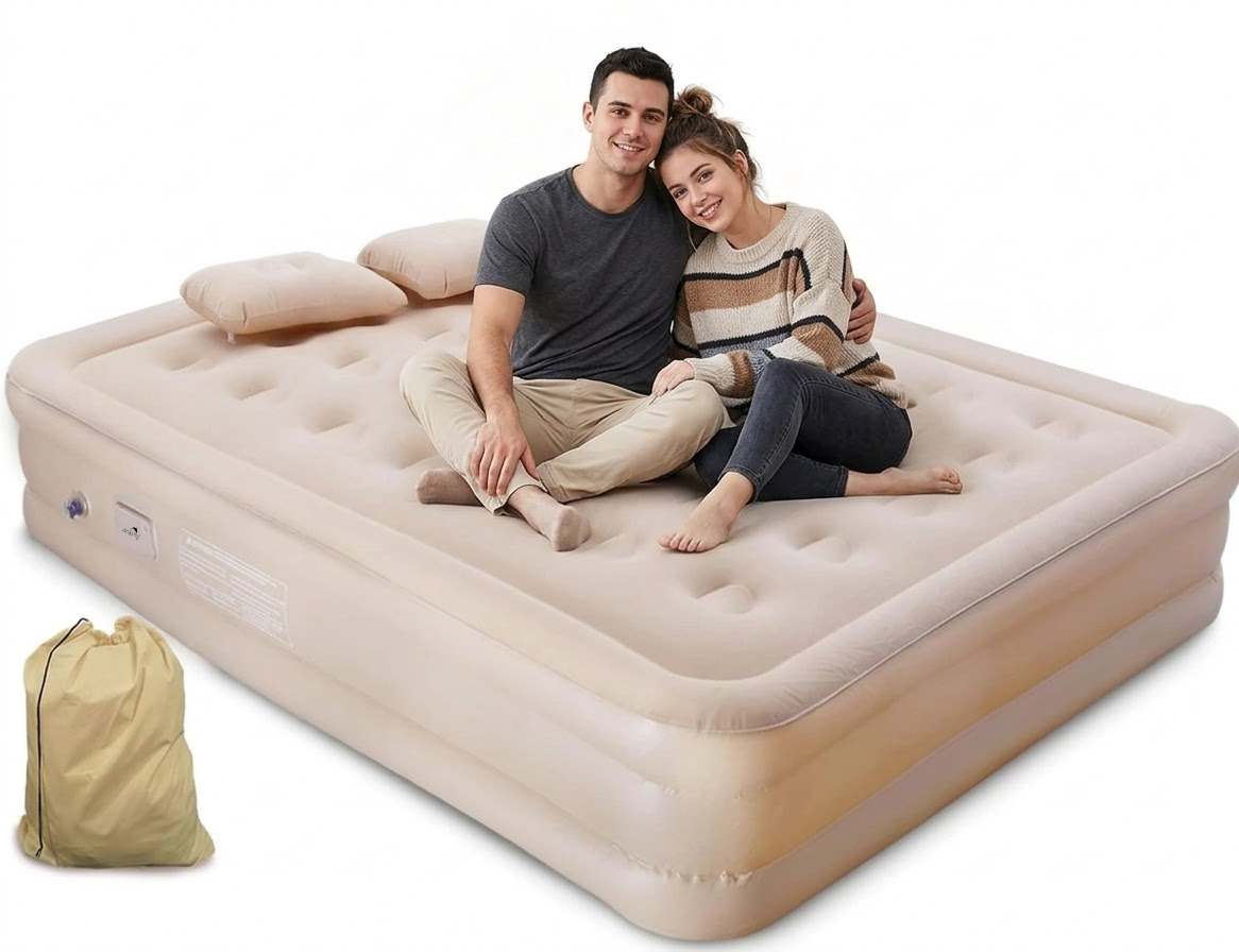Air Mattress Queen With Built In Electric Pump