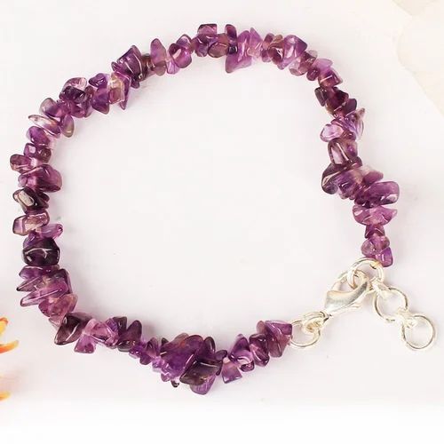 Amethyst Beads Bracelet