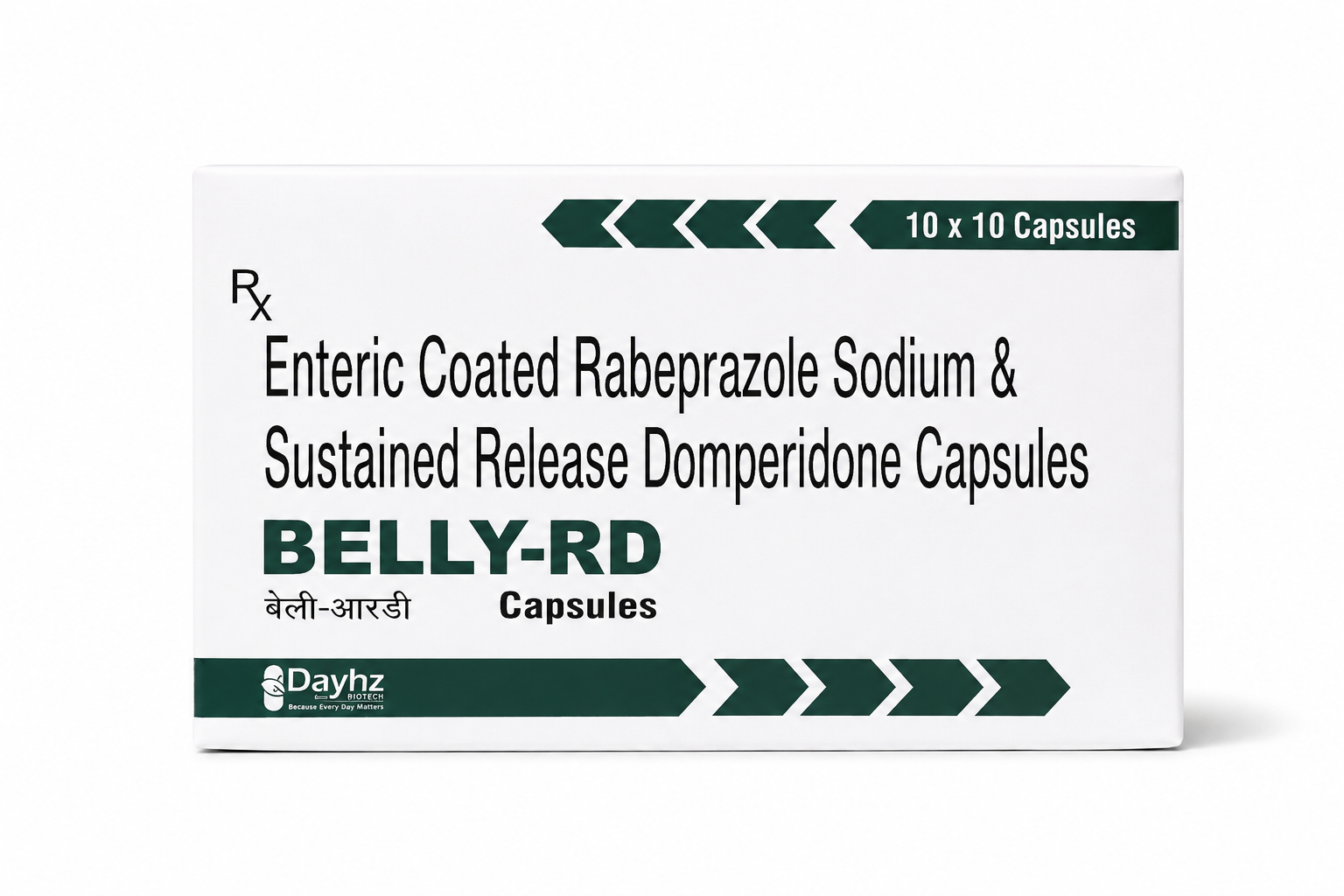 Belly-Rd Rabeprazole Sodium 20 Mg & Domperidone 30 Mg Capsules - Drug Type: General Medicines