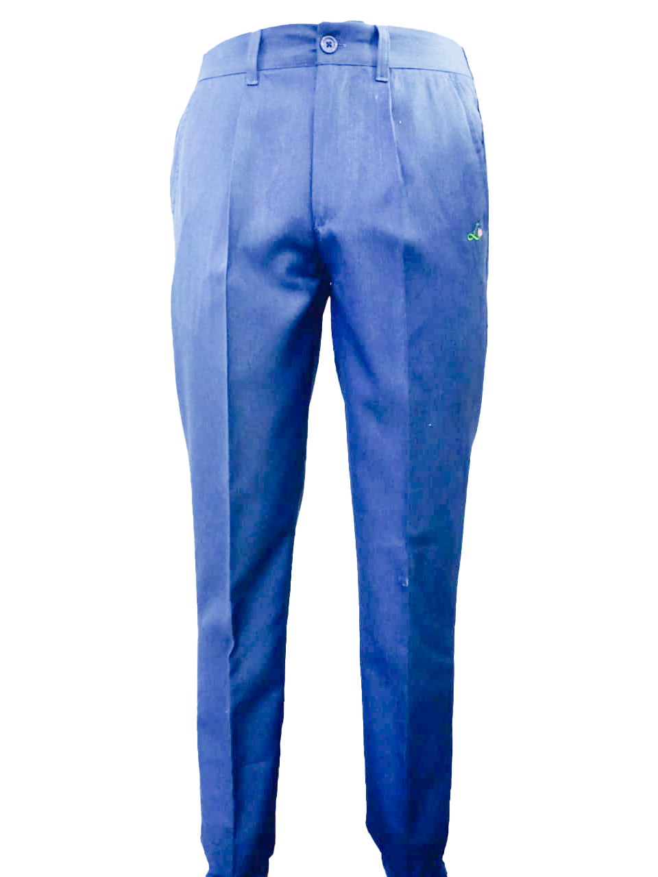 Blue Trouser - Fabric Type: Woven