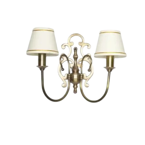 Claire Double Arm Brass Wall Light