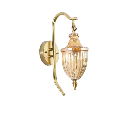 Crystorama Glass Hanging Wall Light