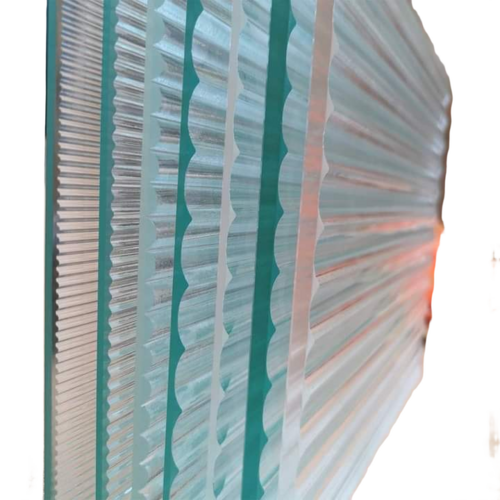 Fluted Toughened Glass