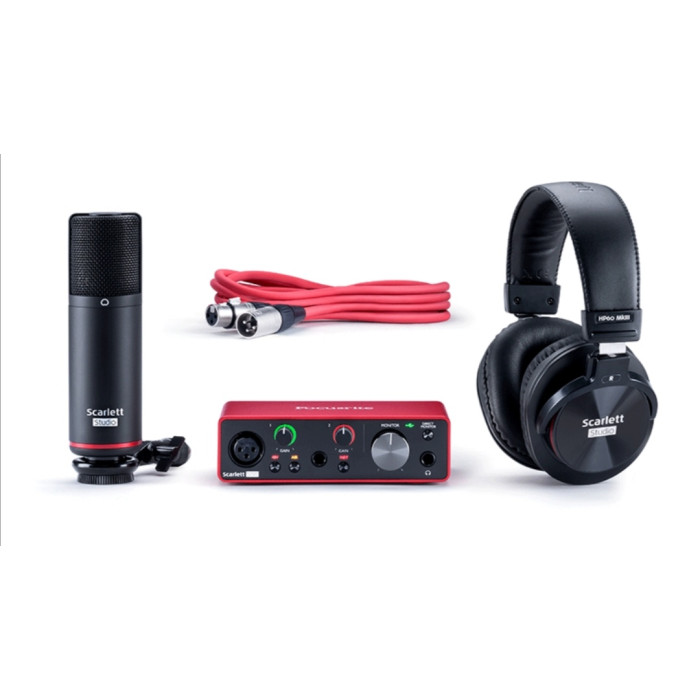 Focusrite Scarlett Solo 3Rd Gen Audio Interface - Color: Black